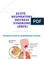 Acute Respiratory Distress Syndrome (ARDS) : MR Sanjay. M. Peerapur, Principal, KLES Institute of Nursing Sciences, Hubli