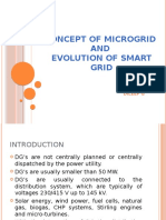 Concept of Microgrid AND Evolution of Smart Grid: Dileep G