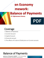 30-31. Open Economy Framework - Balance of Payments & Globalization