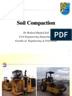 Soil Compaction: DR Waleed Khaled Eid Civil Engineering Department Faculty of Engineering & Petroleum