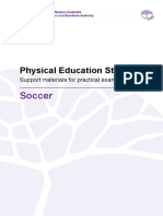 Physical Education Studies Practical Examination Support Material Soccer