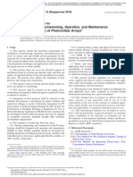 ASTM-E3010.27901-Standard Practice For Installation, Commissioning, Operation, and Maintenance Photovoltaic Arrays