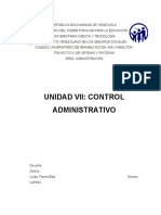 Control Administración