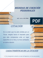 Medidas de Coerción Personales PDF