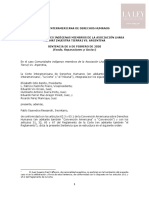 Caso Asociacion Lhaka vs. Argentina