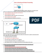 CHAPTER - 1 Introduction To Routing and Packet Forwarding