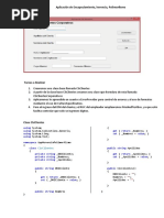 Uso de Encapsulamiento-Herencia Polimorfismo C#