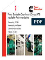 IECRM Contractor Genset Class 1