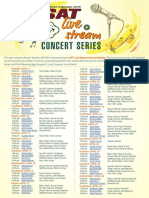 San Antonio International Airport Livestream Concert Series