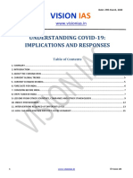 Vision: Understanding Covid-19: Implications and Responses