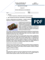 Practica #1 - Importancia de Los Minerales PDF