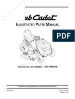 Llustrated Arts Anual: Hydrostatic Lawn Tractor - LTX1050/KW