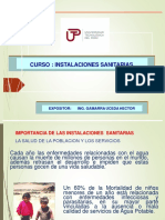 Diapositiva Inst. Sanitarias Usat - 01 Clase - Utp-2019-1 PDF