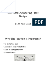 Lecture 7 Selection of Site For Chemical Plant