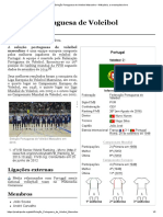 Seleção Portuguesa de Voleibol Masculino - Wikipédia, A Enciclopédia Livre