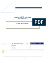 Note de Calcul Charpente Metallique 2 PDF