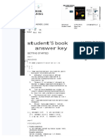 (Word) STUDENT S BOOK ANSWERS. LIVING ENGLISH 2