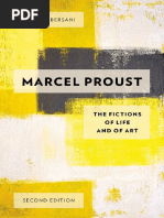 Bersani - Marcel Proust The Fictions of Life and of Art PDF