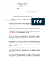 Republic of The Philippines 7 Judicial Region Regional Trial Court Branch - , Mandaue City