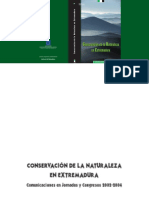 Conservacion de La Naturaleza en Extremadura PDF