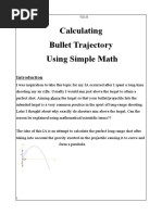 Calculating Bullet Drop Final