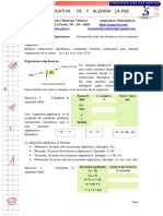 0.20 - 8vo - 1P - S9 Math Expresiones Algebraicas (Completo)