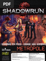 Shadowrun Sombras em Foco Metropole PDF