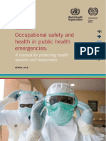 Occupational Safety and Health in Public Health Emergencies