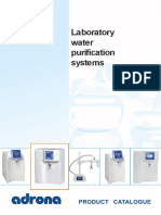 Laboratory Water Purification Systems