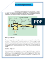 Ejector Working Principle