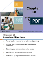 7-RETIREMENT AND PENSION PLANNING (Starting Early Retirement Planning)