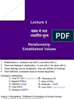 L3 - Relationship (Established Values)