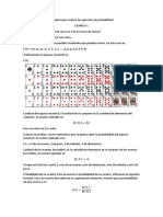 Ejemplo para Realizar Los Ejercicios de Probabilidad