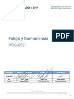 PRG-052 Fatiga y Somnolencia