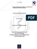 Taller Distribución de Probabilidad Normal y Distribución de Probabilidad Normal Estándar - Archivo