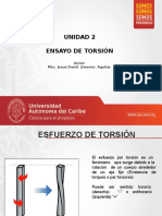 Ensayo de Torsión