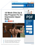 18 Week Chin Up & Dip Program PDF