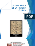 Estructura Básica de La Historia Clínica