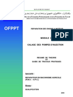 M21 Calage Des Pompes D'injection REM-RMA