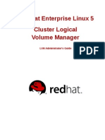 Cluster Logical Volume Manager