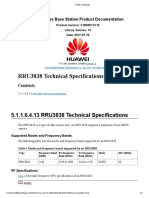 5.1.1.6.4.13 RRU3838 Technical Specifications