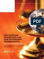 International Investment Law and Sustainable Development: Key Cases From 2000-2010