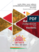 Aadhaar Handbook 2020 @sapost