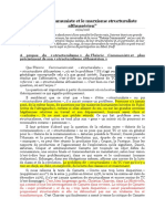 Théorie Communiste Et Le Marxisme Structuraliste Althussérien