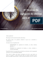 41 Técnicas de Captación de Clientes para Arquitectos PDF