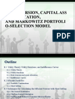 Utility Analysis and Portfolio's