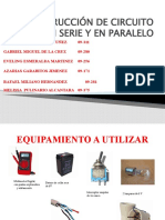 Construcción de Circuito en Serie y en Paralelo