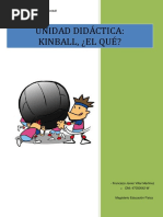 Unidad Didáctica: Kindball