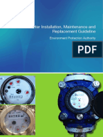 Water Meter Installation, Maintenance and Replacement Guideline