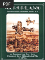 Revista Aeroplano Número 15 Del Año 1997